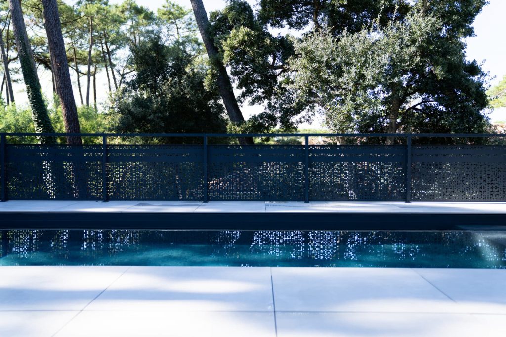 Barrière de piscine en alu