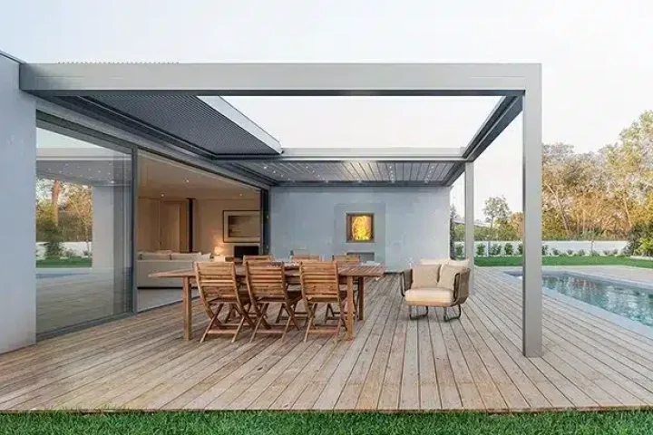 Pergola alu Lons